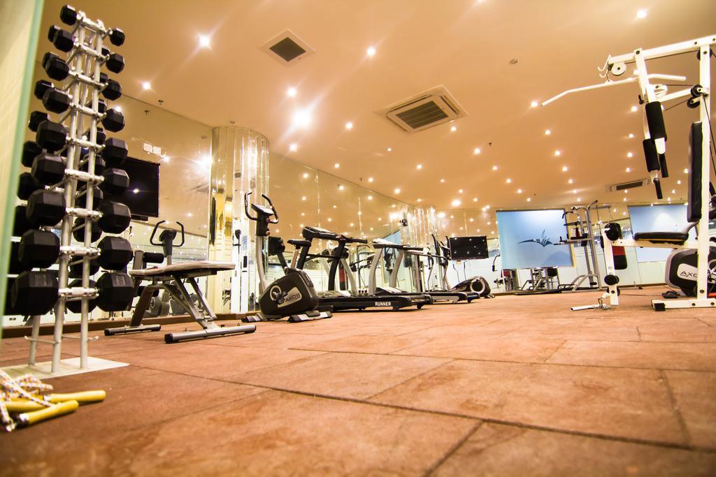 Rest Night Serviced Apartments- Alhamra Riyadh Exterior photo A gym in Japan