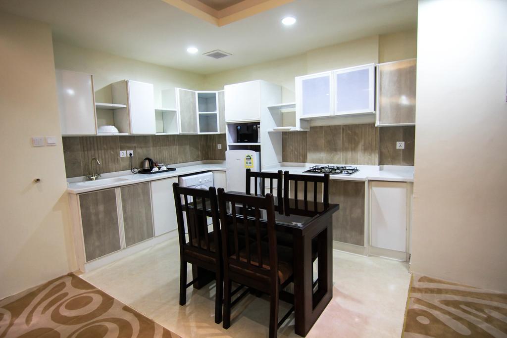Rest Night Serviced Apartments- Alhamra Riyadh Exterior photo A modern kitchen