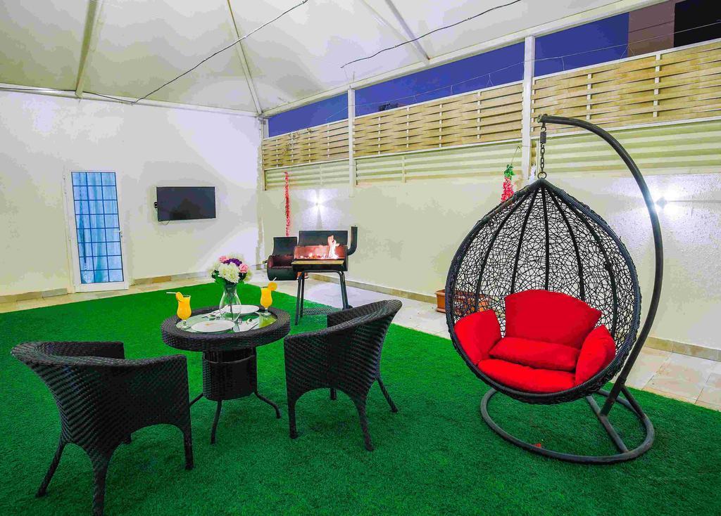 Rest Night Serviced Apartments- Alhamra Riyadh Exterior photo The interior of a tent